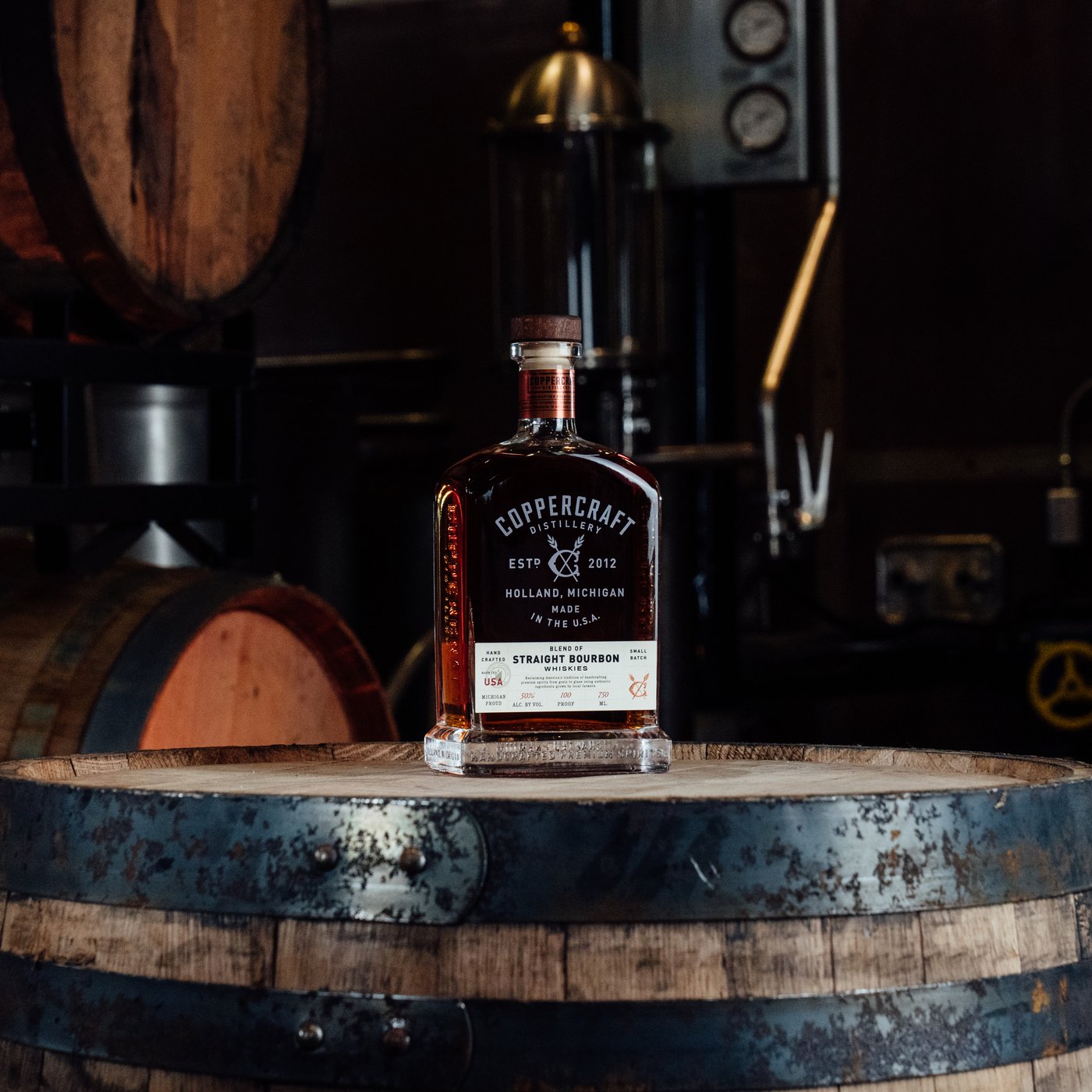 Coppercraft Blend of Straight Bourbon Whiskies bottle